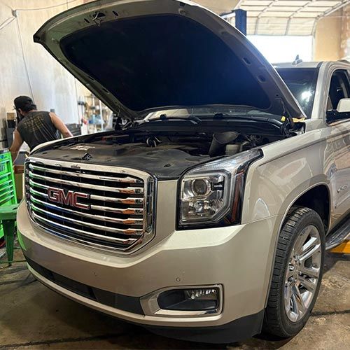 GMC Yukon inspection and repair